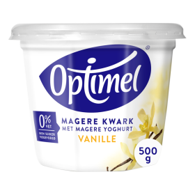 Optimel kvark med vanilje 0% fedt 500 g