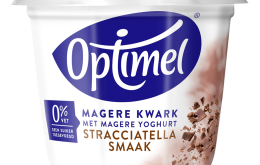 Optimel Magere kwark stracciatella smaak 0% vet 500g